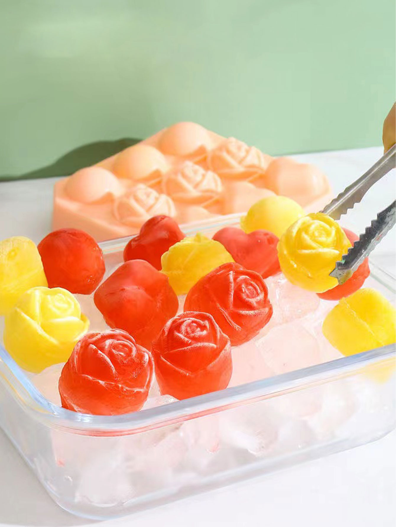 Cetakan Es Batu Mawar, Baki Es - Ice Mold Sphere ulasan dan harga