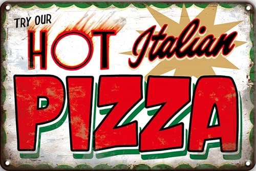 CN-Tin Sign Coba Pizza Italia  - Home Bar Lounge ulasan dan harga