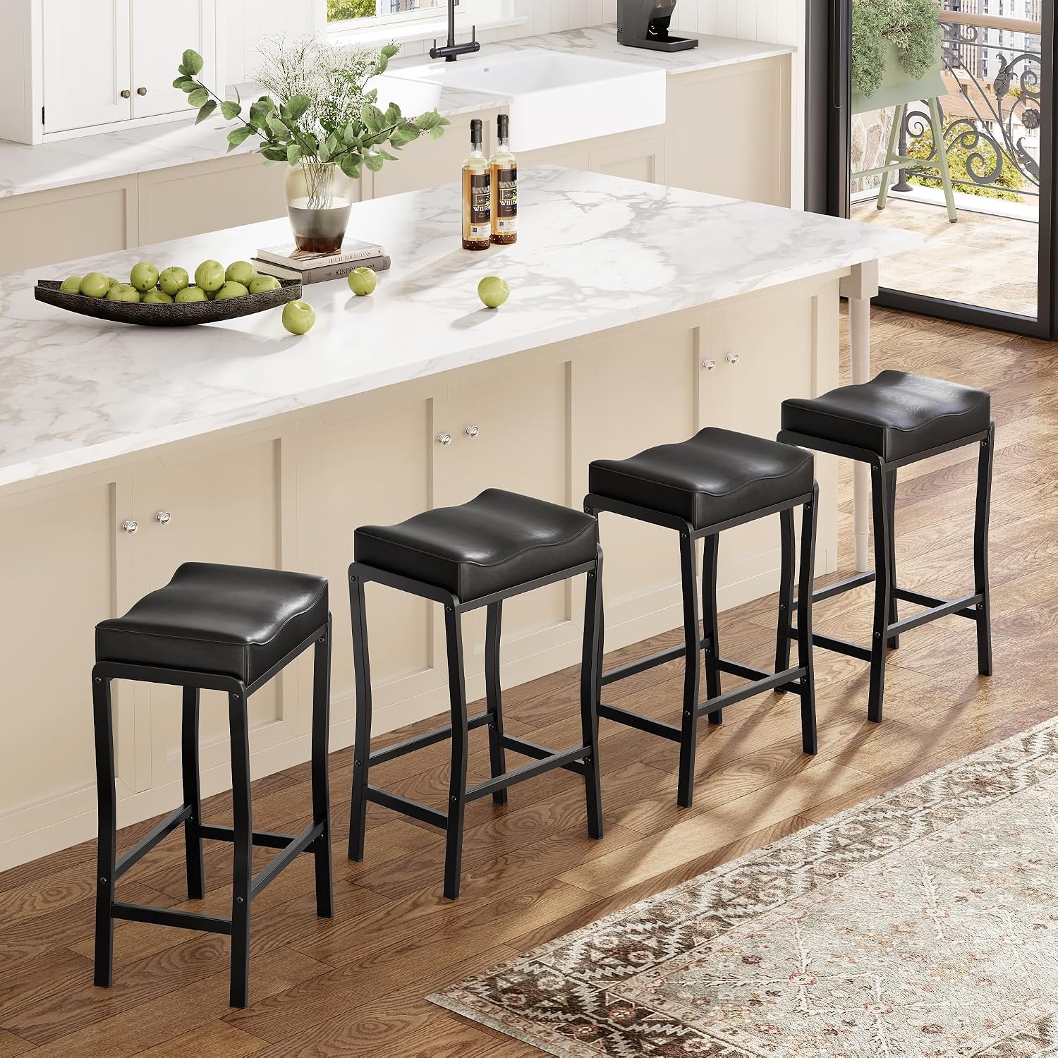 Set Kursi Bar Tinggi dengan Sa - Home Bar Lounge ulasan dan harga